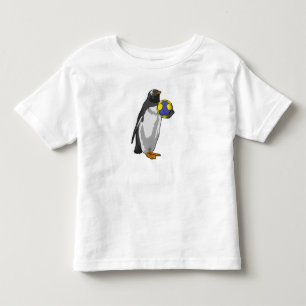 Pinguin beim Handball Sports Kleinkind T-shirt