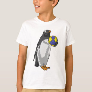 Pinguin beim Handball Sports T-Shirt