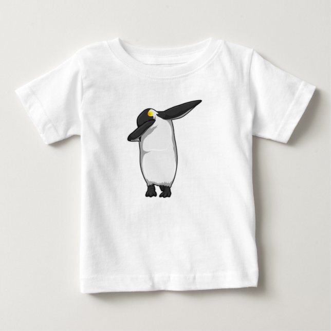 Pinguin beim Hip Hop Dance Dab Baby T-shirt (Vorderseite)