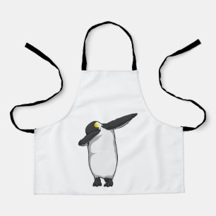 Pinguin beim Hip Hop Dance Dab Schürze