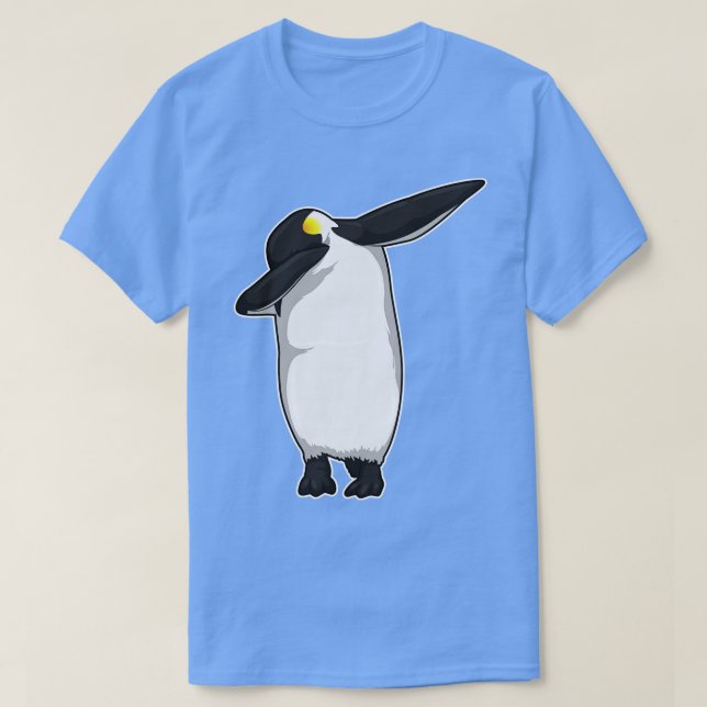Pinguin beim Hip Hop Dance Dab T-Shirt (Design vorne)