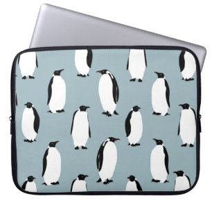 Pinguin Bird Animal Niedlich Pattern Laptopschutzhülle