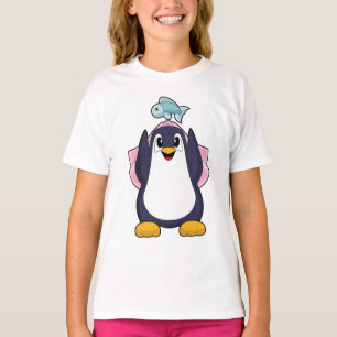 Pinguin-Brautkleid Hochzeit T-Shirt