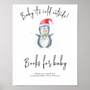 Pinguin - Bücher für Baby Poster