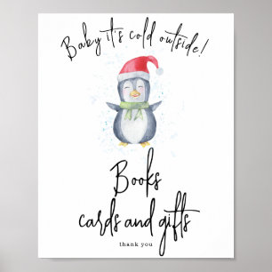Pinguin - Büchskarten und -geschenke Poster