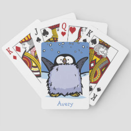 Pinguin Chick Happy Playing Card Spielkarten