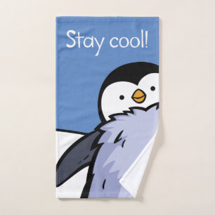 Pinguin Chick Nah Up Badetuch Handtuch