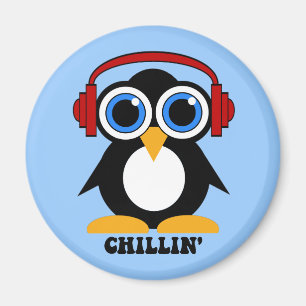 Pinguin Chillin Magnet