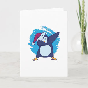 Pinguin dabbing karte