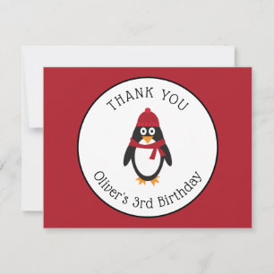 Pinguin Danke, dass Sie eine Karte haben