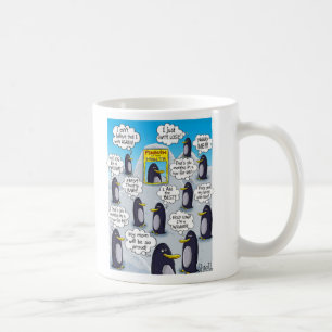 Pinguin des Monats. Kaffeetasse