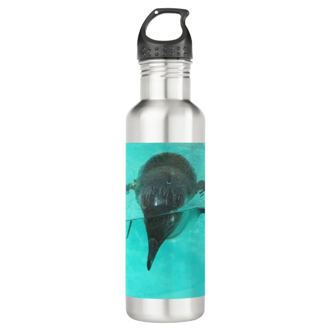 Pinguin Diving Edelstahlflasche (Vorderseite)