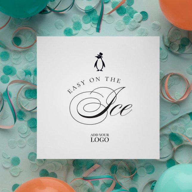 Pinguin Easy on Ice Bar Restaurant Serviette (Von Creator hochgeladen)