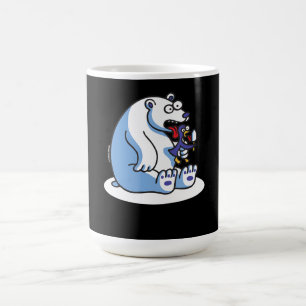 Pinguin-Eiscreme-Tier Lover Kaffeetasse