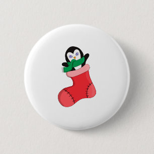 Pinguin-Erwärmung bis zur Kälte Button
