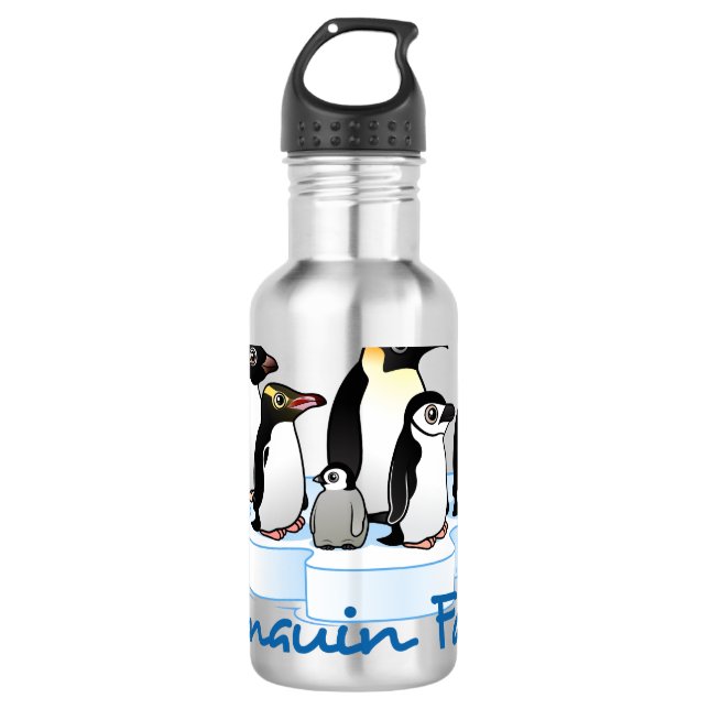 Pinguin-Fan Trinkflasche (Vorderseite)
