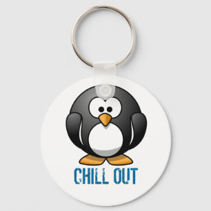 Pinguin (fertigen Sie den Text) besonders an Schlüsselanhänger
