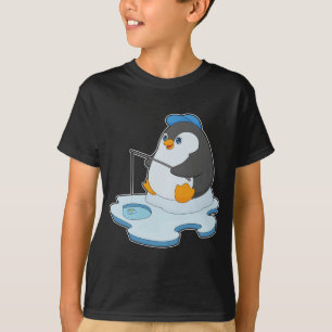 Pinguin Fisher Angelrute T-Shirt