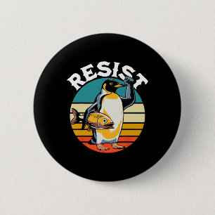 Pinguin Flippers Up widersteht lustigen Pinguinen  Button