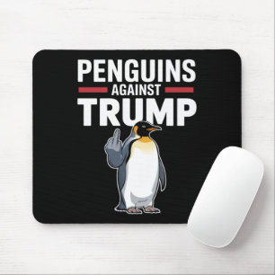Pinguin Flippert auf widerspenstige Pinguine gegen Mousepad