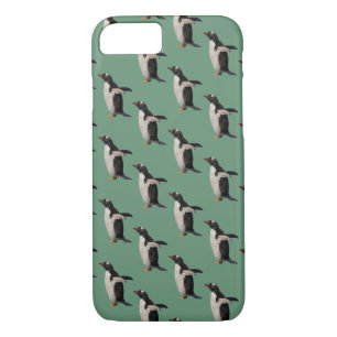 Pinguin Frenzy iPhone 7 Fall (grün) Case-Mate iPhone Hülle