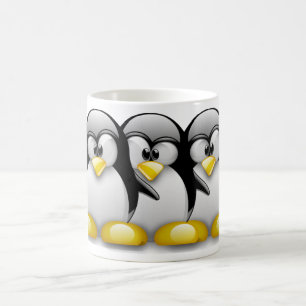PINGUIN-FREUNDE LINUXS TUX VERWANDLUNGSTASSE