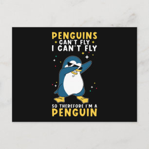 Pinguin Funny Sprichwort Pinguine Funny Postkarte