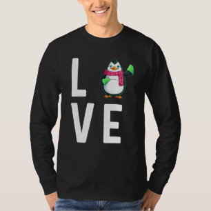 Pinguin für Männer Frauen Bird Aquatic Winter Anim T-Shirt