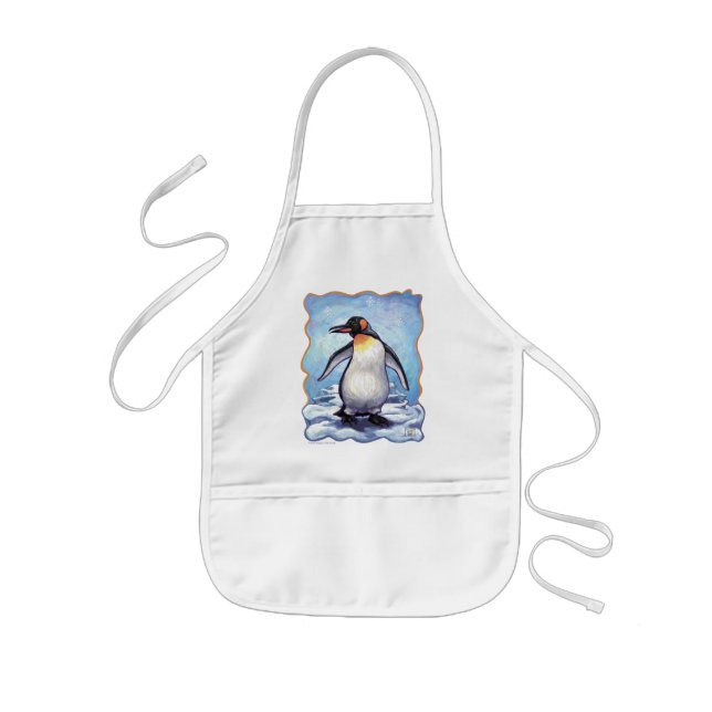 Pinguin-Geschenke und -Accessoires Kinderschürze (Vorne)