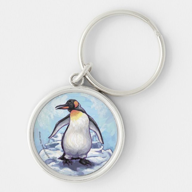 Pinguin-Geschenke und -Accessoires Schlüsselanhänger (Vorne)