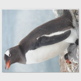Pinguin Geschenkpapier