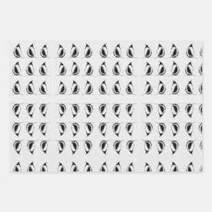 Pinguin Geschenkpapier Set