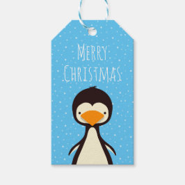 Pinguin-Gift-Tags Geschenkanhänger