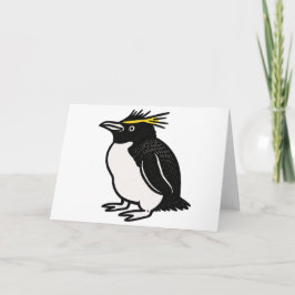 Pinguin-Grußkarte Dankeskarte