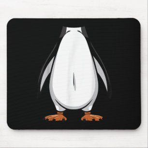 Pinguin Halloween Outfit Funny Simple Kids Costume Mousepad