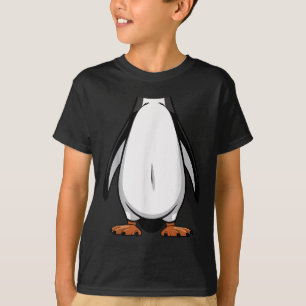 Pinguin Halloween Outfit Funny Simple Kids Costume T-Shirt