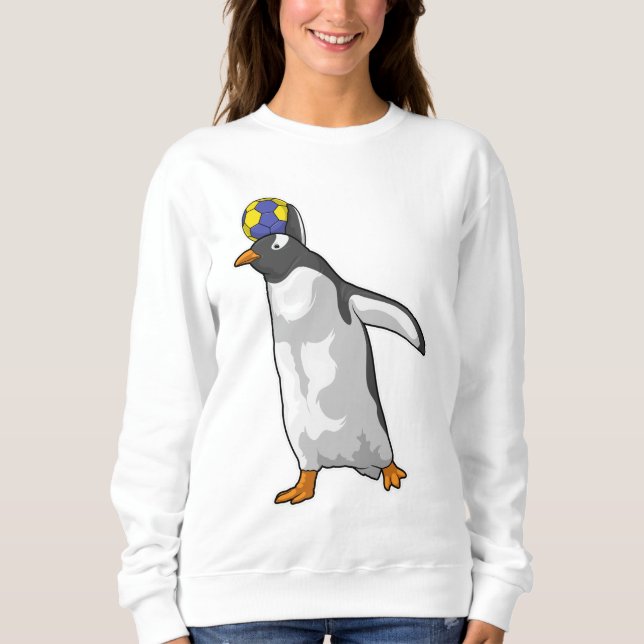 Pinguin Handball Handball Handball Sweatshirt (Vorderseite)