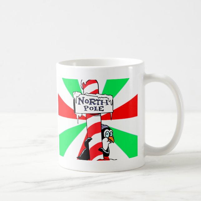 Pinguin Holiday Tasse (Rechts)