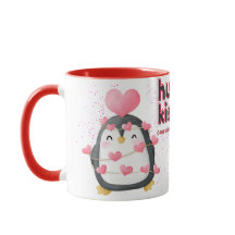 Pinguin Hug & Kiss Coffee Tasse