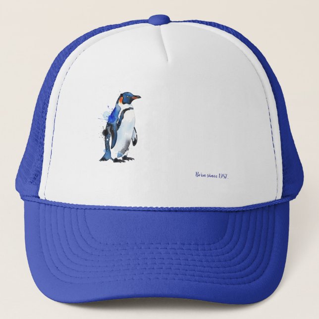 Pinguin Hut Truckerkappe (Vorderseite)