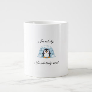 Pinguin & Iglu-Tasse Jumbo-Tasse