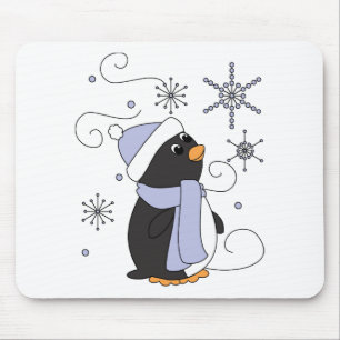 Pinguin in der Ehrfurcht Mousepad