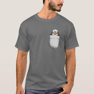 Pinguin in der Tasche T-Shirt