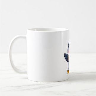 Pinguin in Scarf Fun T - Shirt Kaffeetasse