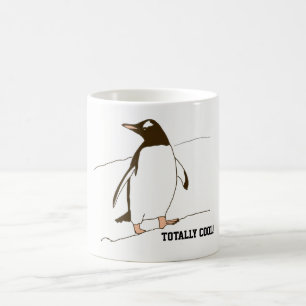 Pinguin in Schwarzweiss Kaffeetasse