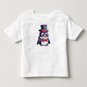 Pinguin in Tophut Kleinkind T-shirt