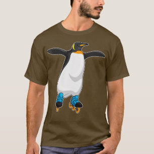 Pinguin Inline Skaten Roller Skate T-Shirt