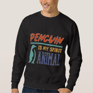 Pinguin ist mein Geist Tier Niedlicher Pinguin 08 Sweatshirt