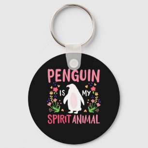 Pinguin ist mein Geiststier Schlüsselanhänger