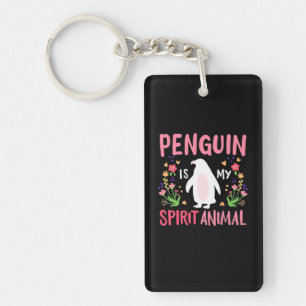 Pinguin ist mein Geiststier Schlüsselanhänger